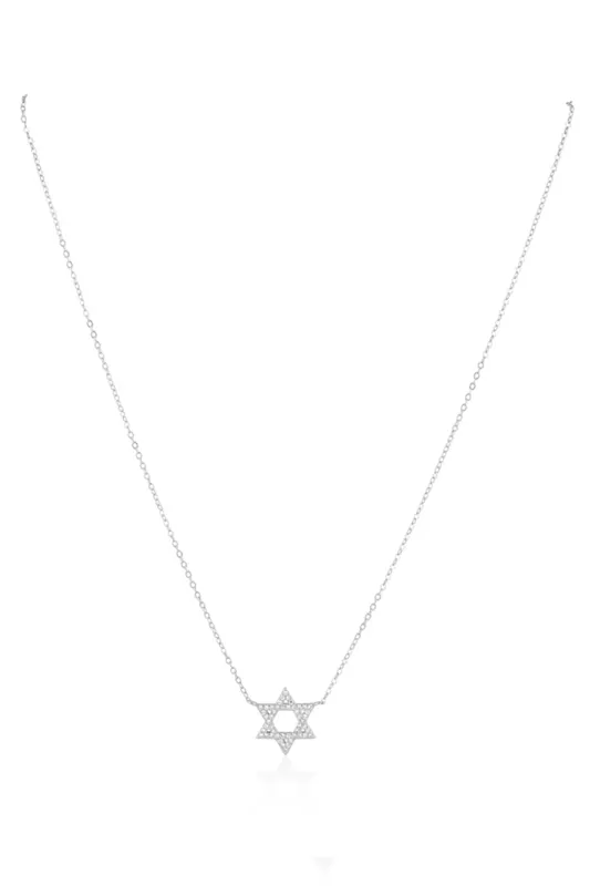 Classic Star of David Necklace sold by French Cuff