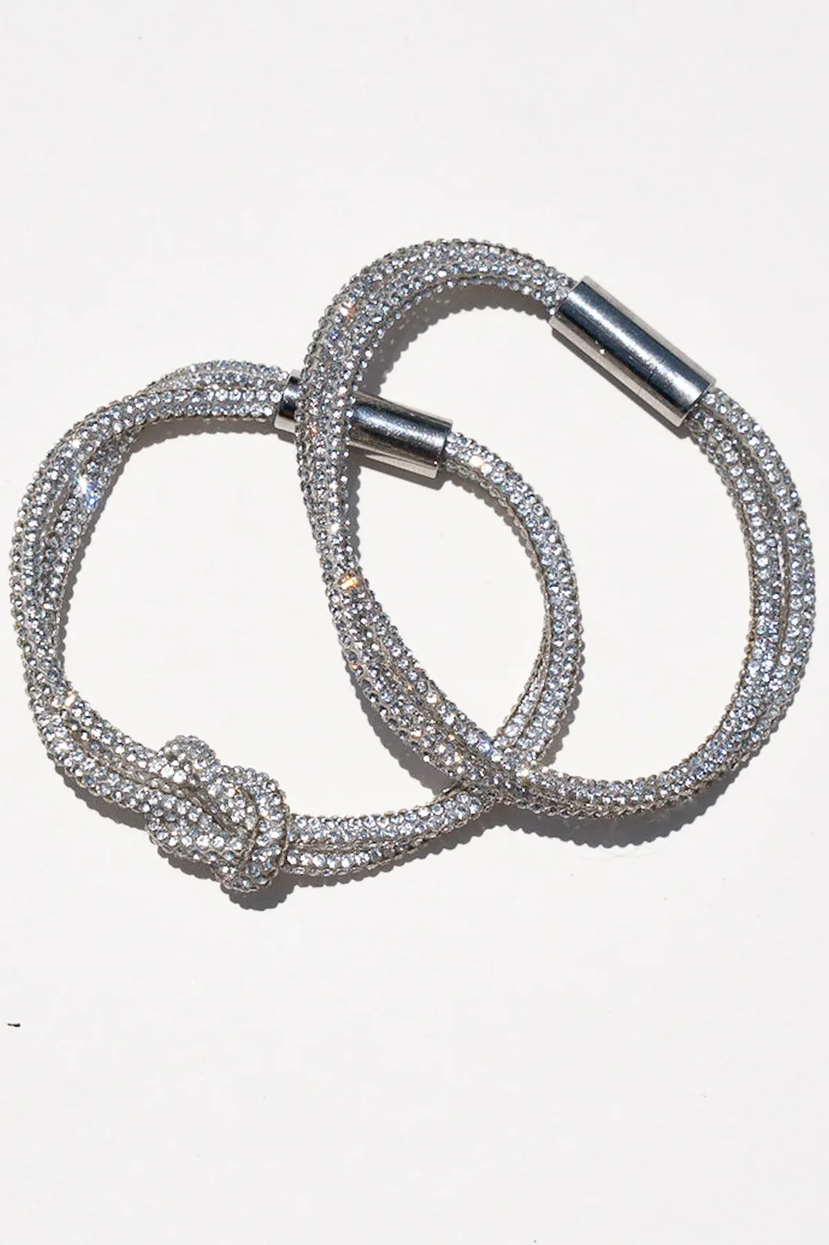 Crystal Knot Bracelet Set sold by French Cuff product image thumbnail 4