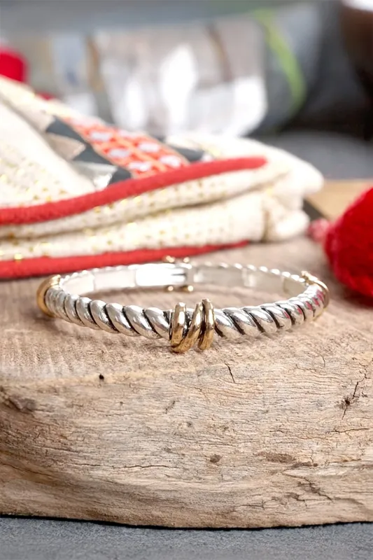 Twist Bracelet sold by French Cuff