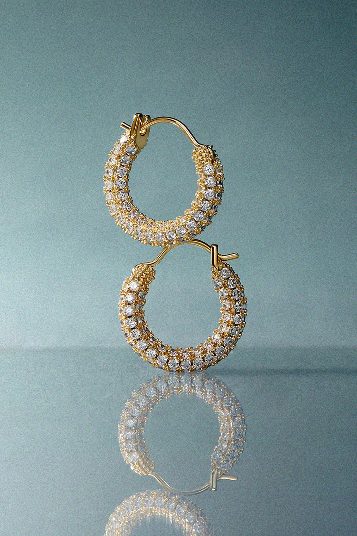 Pave Amalfi Huggies sold by French Cuff