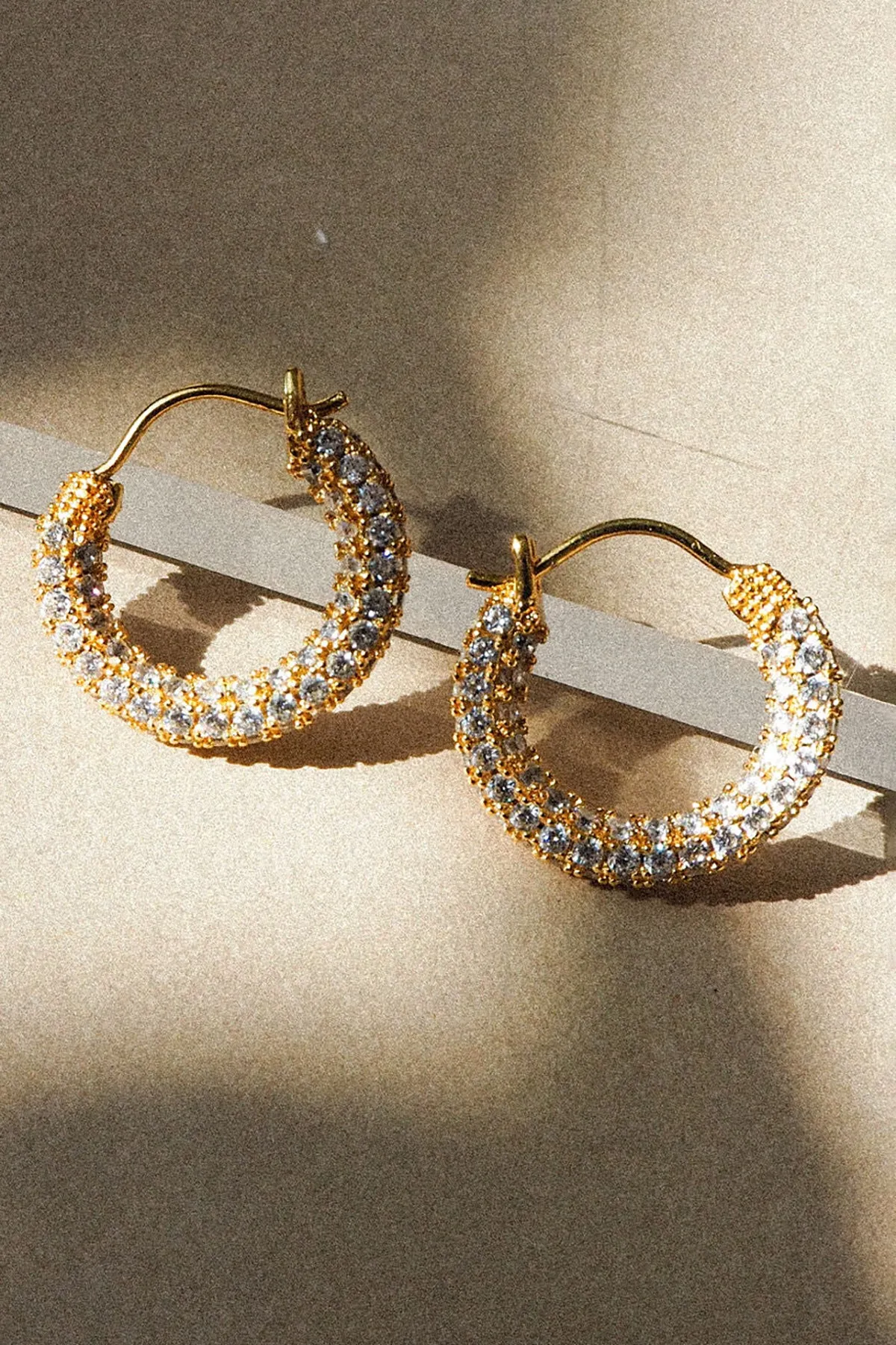 Pave Amalfi Huggies sold by French Cuff product image thumbnail 2