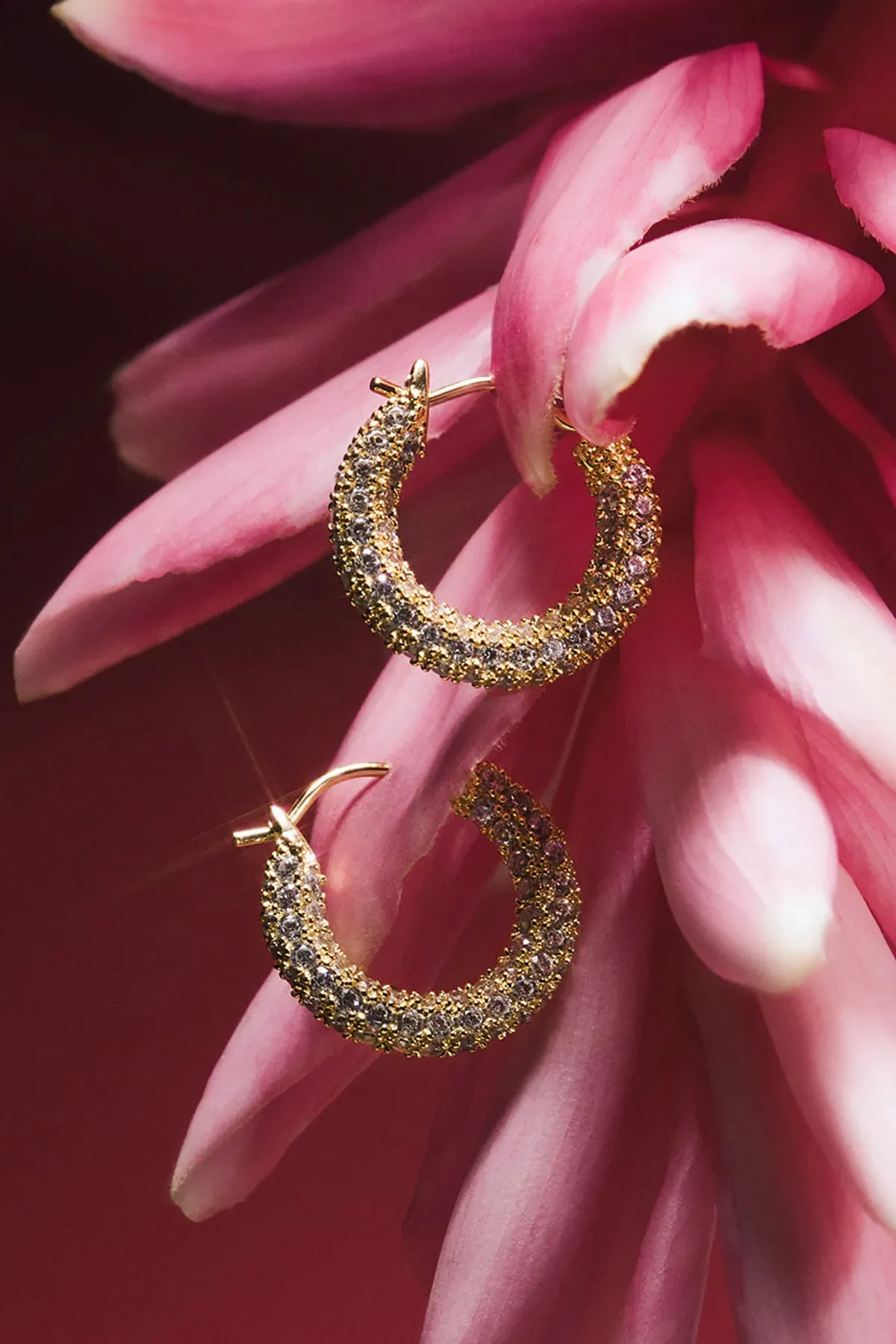 Pave Amalfi Huggies sold by French Cuff product image thumbnail 3