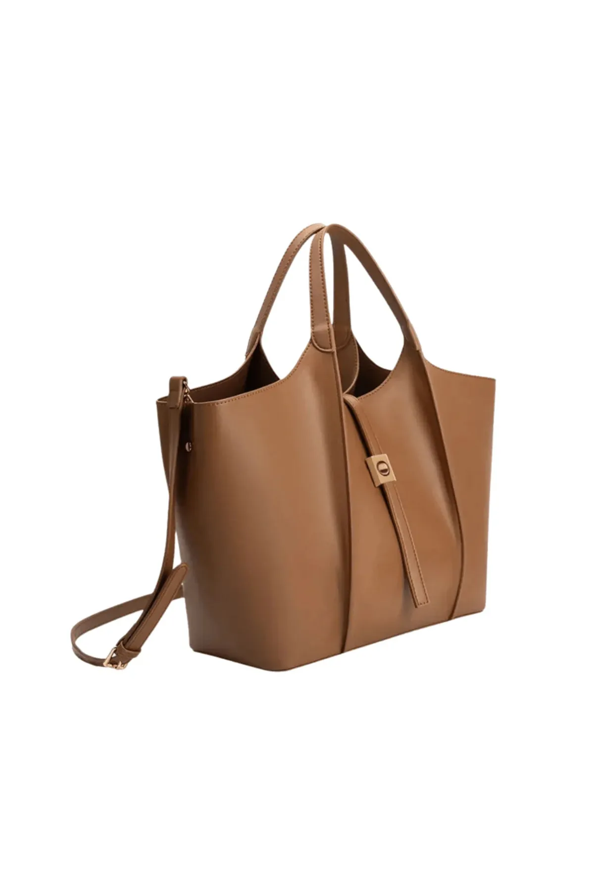 Malia Mocha Recycled Vegan Tote Bag sold by French Cuff product image thumbnail 2