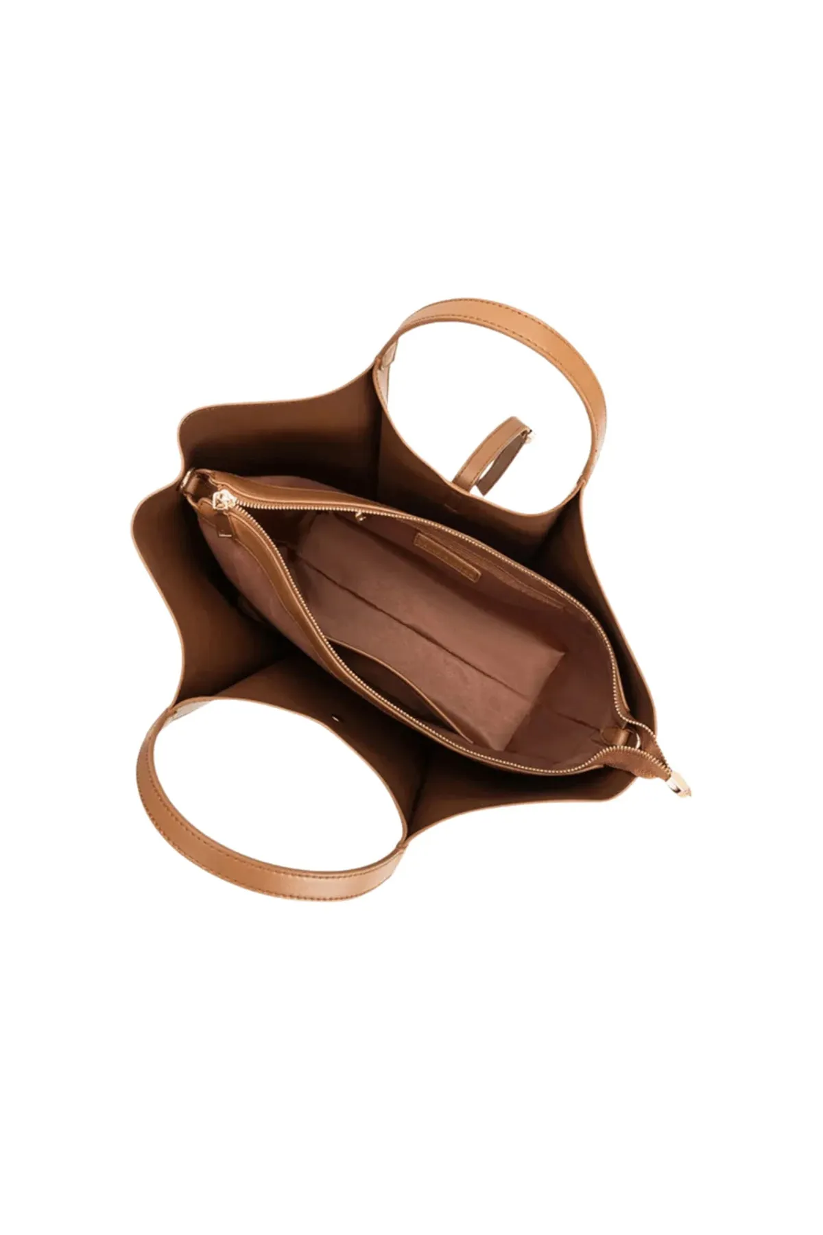Malia Mocha Recycled Vegan Tote Bag sold by French Cuff product image thumbnail 3