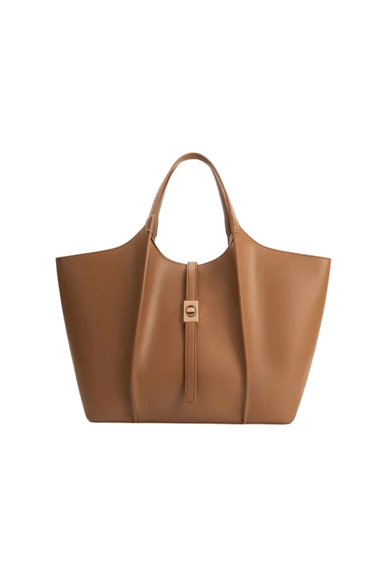 Malia Mocha Recycled Vegan Tote Bag sold by French Cuff