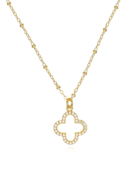 Clover Pendant Necklace sold by French Cuff