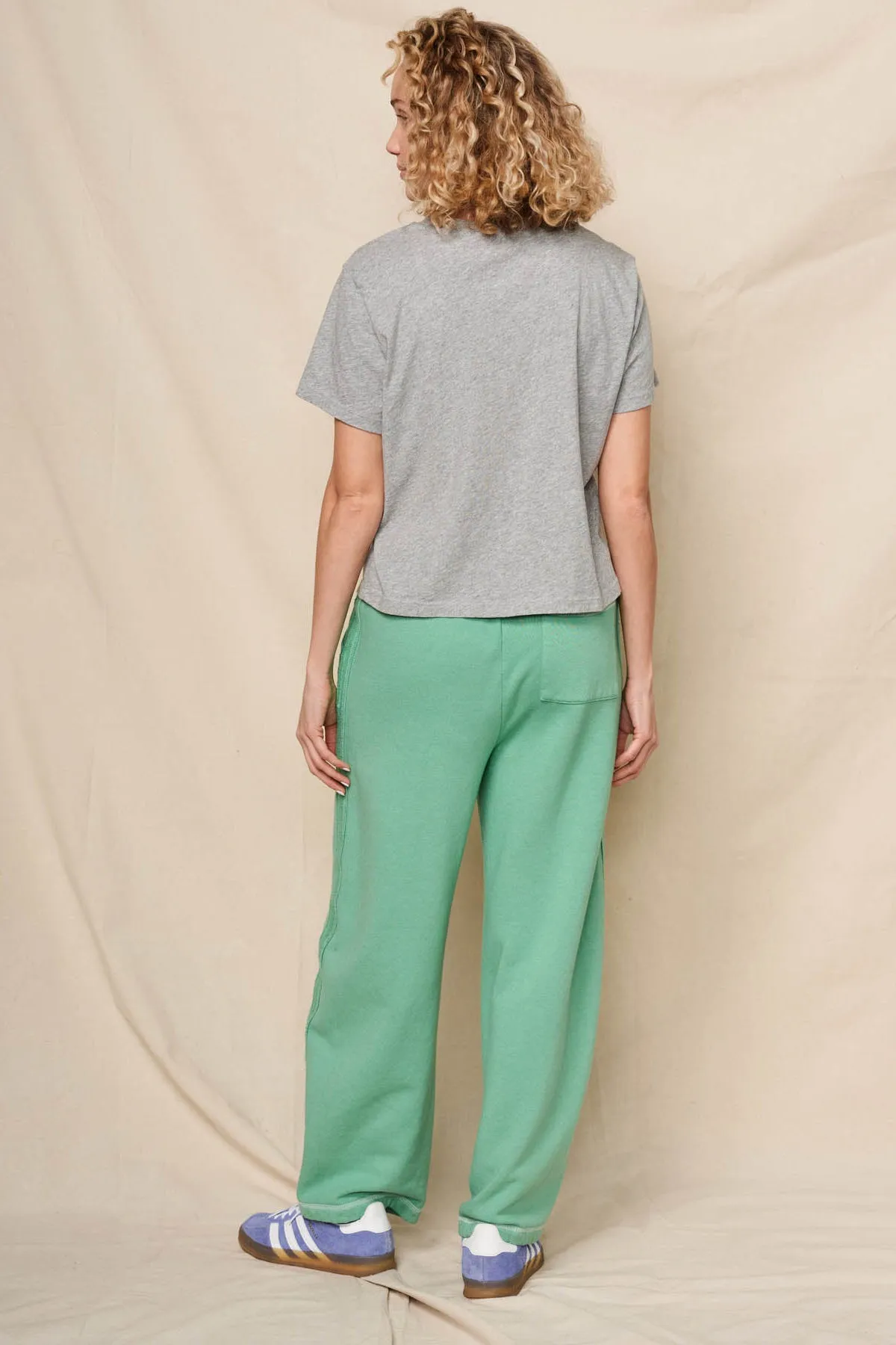 Short Sleeve Boxy Crew Tee- La Soiree sold by French Cuff product image thumbnail 2