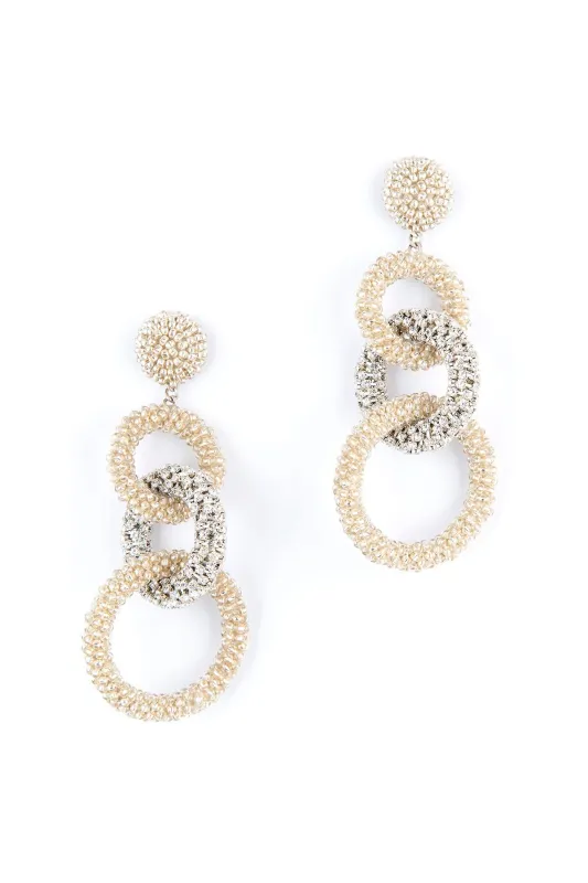 Sienna Earring - Silver sold by French Cuff