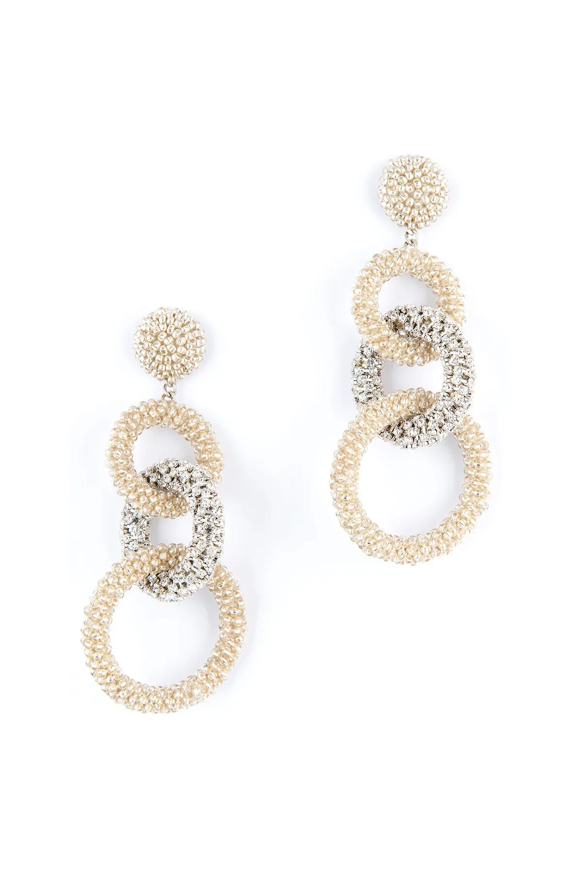 Sienna Earring - Silver sold by French Cuff