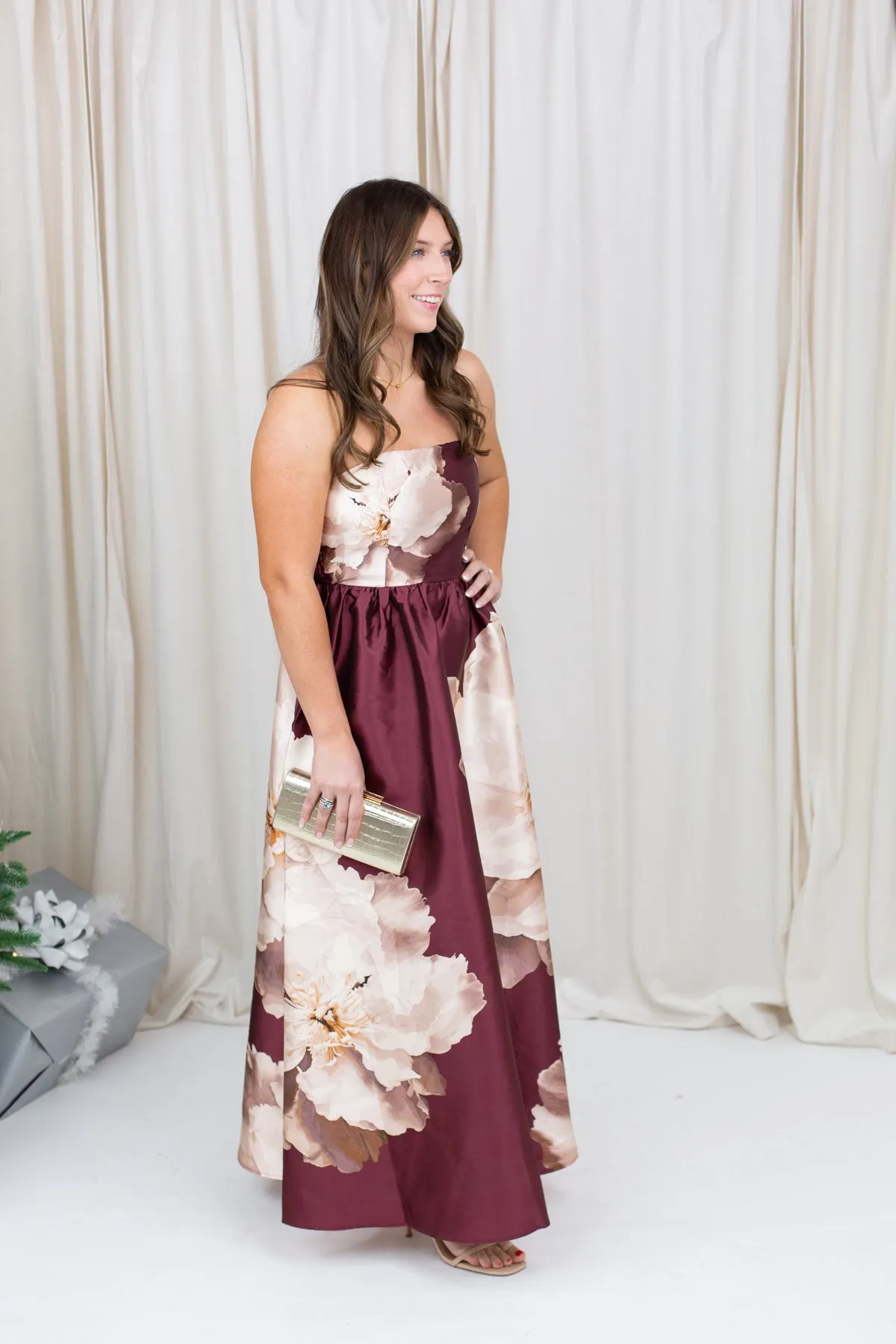 Printed Maxi Dress sold by French Cuff product image thumbnail 3