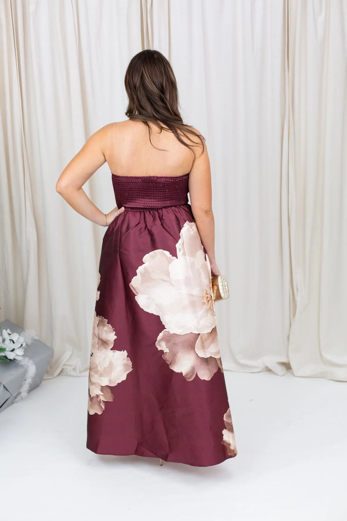 Printed Maxi Dress sold by French Cuff product image thumbnail 4