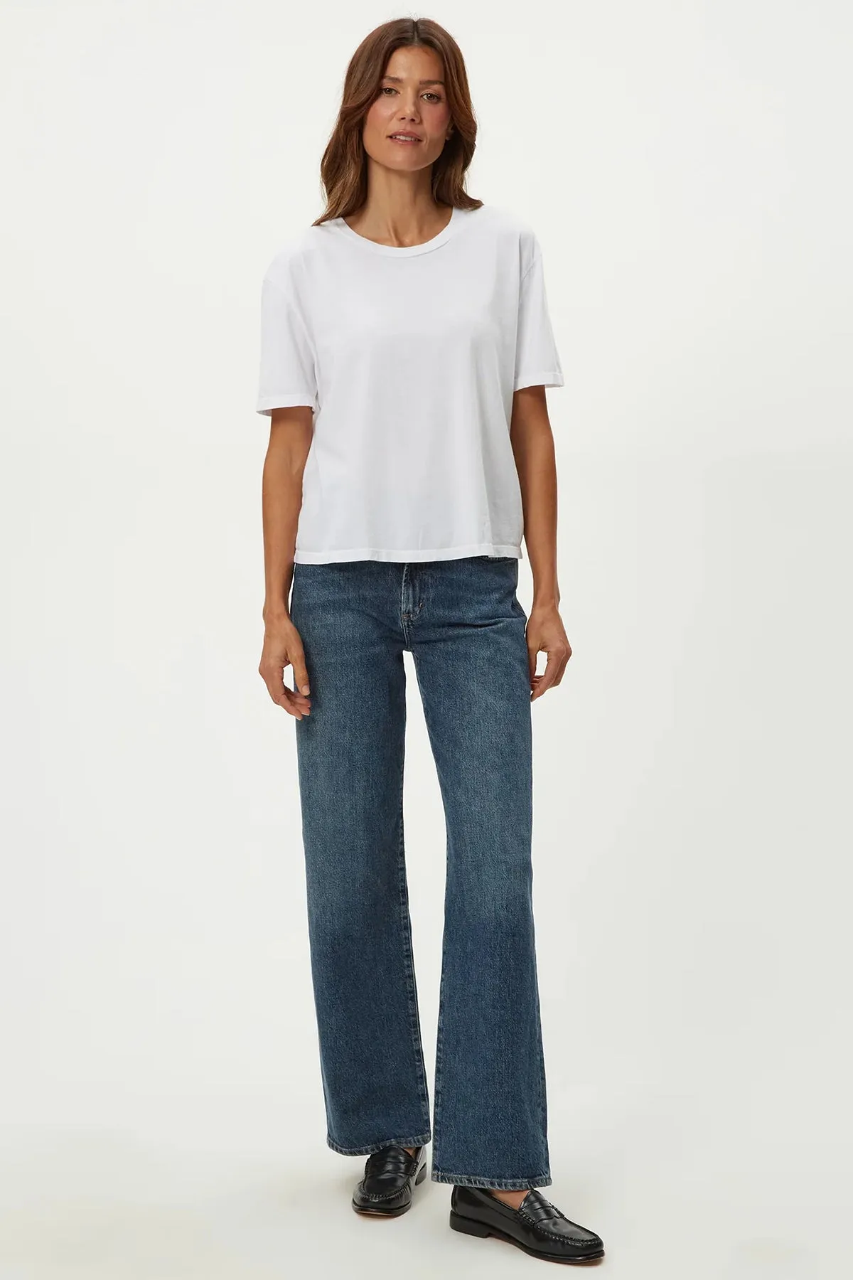 Nina Crew Neck Short Sleeve Tee sold by French Cuff product image thumbnail 4