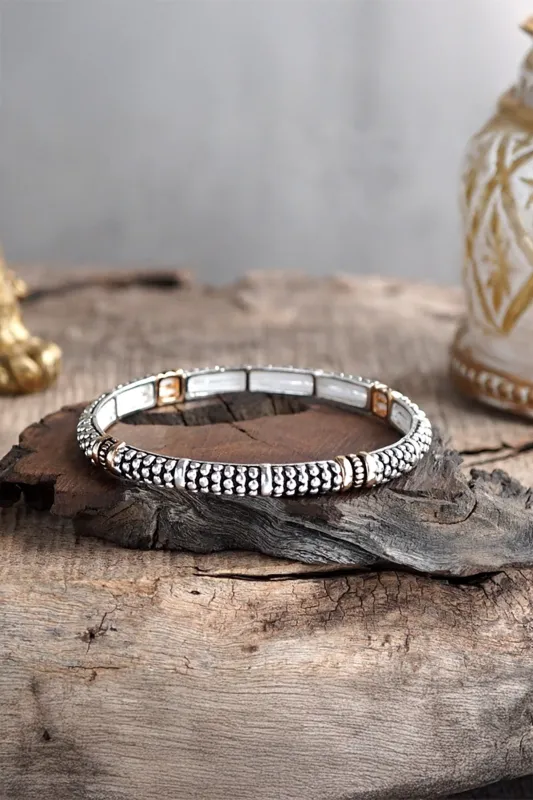 Caviar Texture Bracelet sold by French Cuff