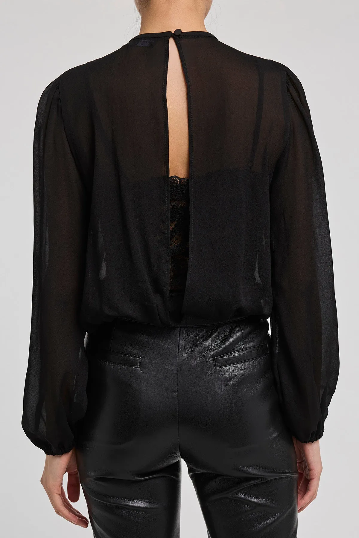 Gumberto Georgette Bodysuit sold by French Cuff product image thumbnail 2