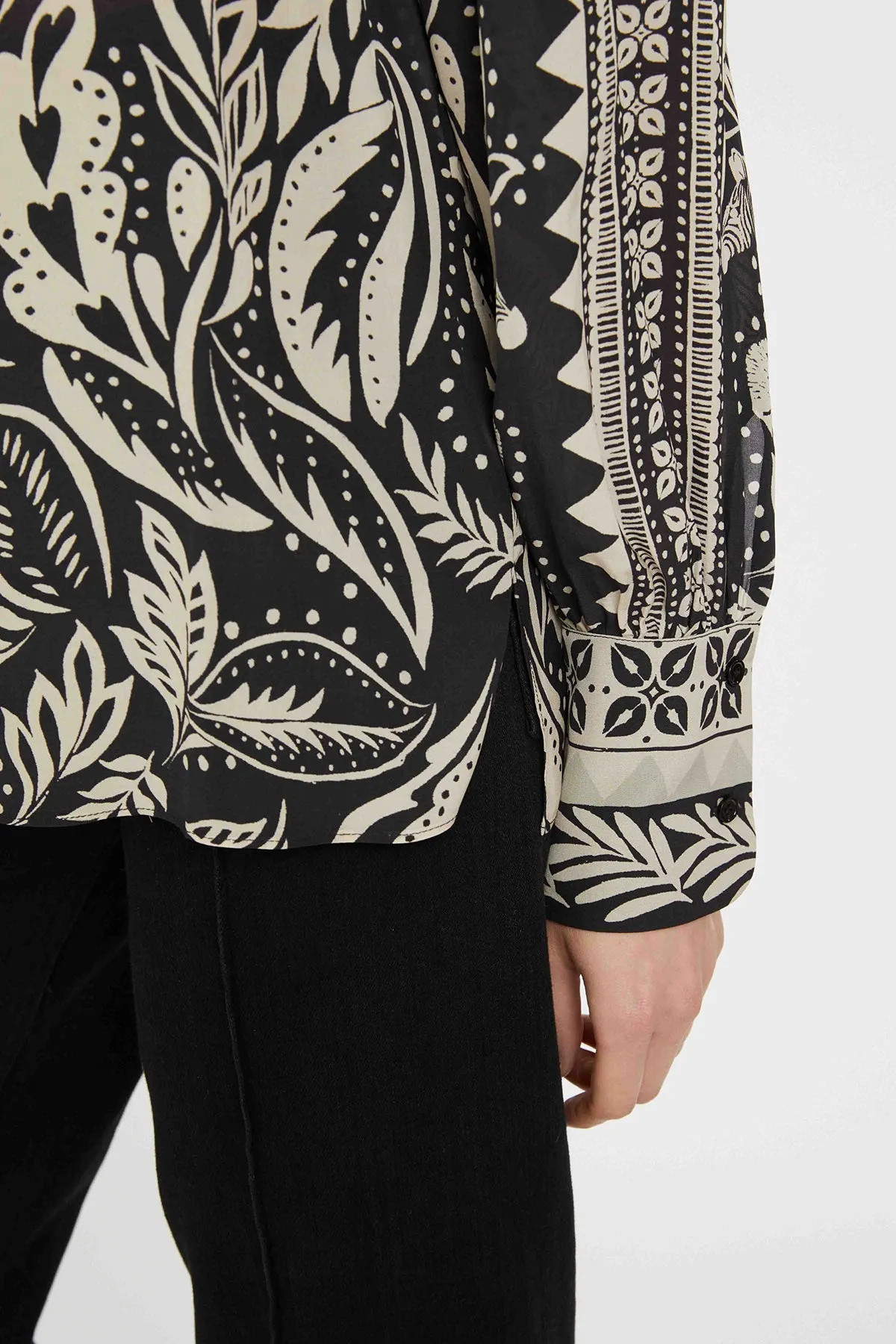 Riley Top in Zebra Fern sold by French Cuff product image thumbnail 3