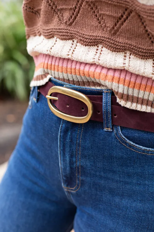 Gold Buckle Belt sold by French Cuff