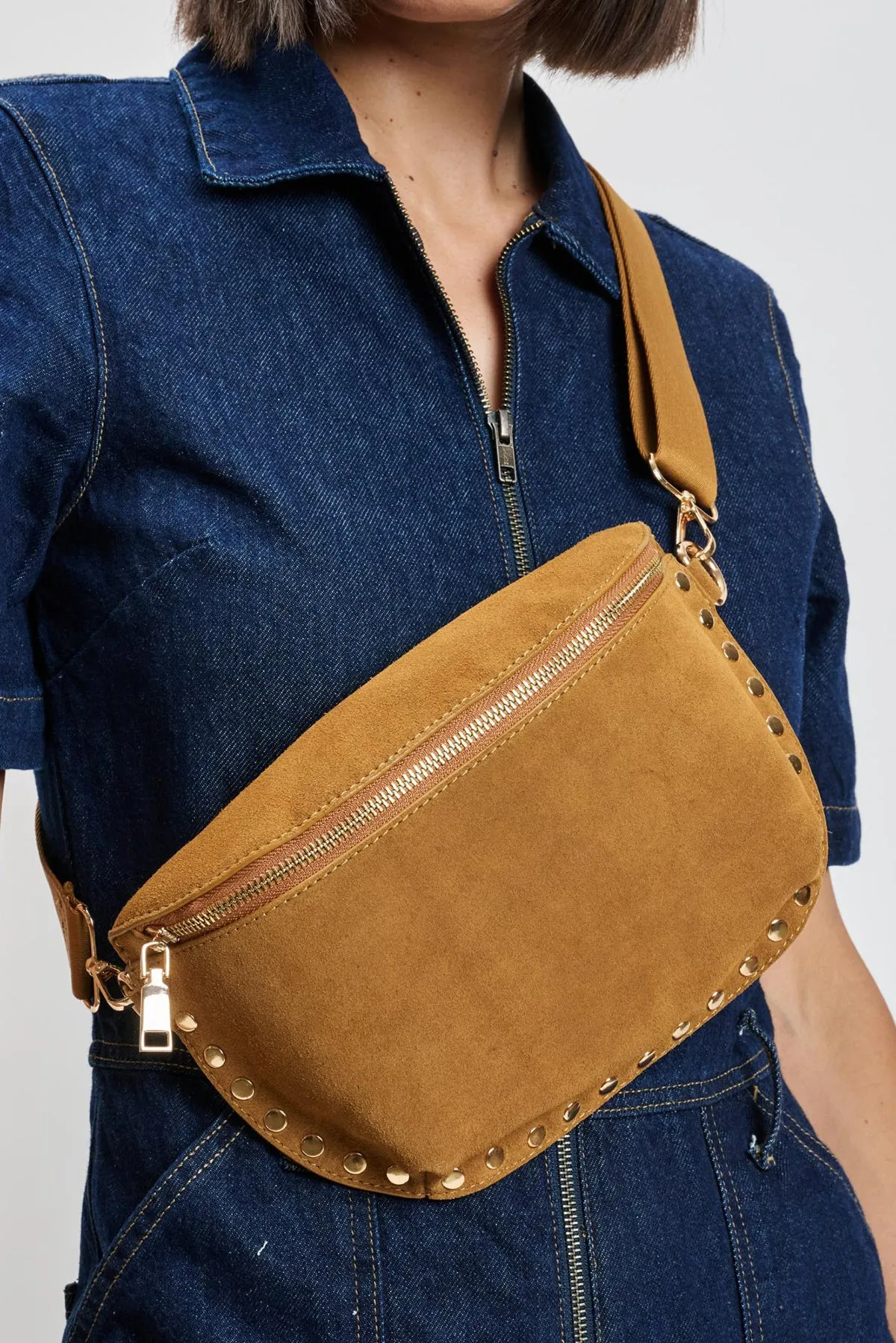 Gizelle Suede Belt Bag sold by French Cuff product image thumbnail 2