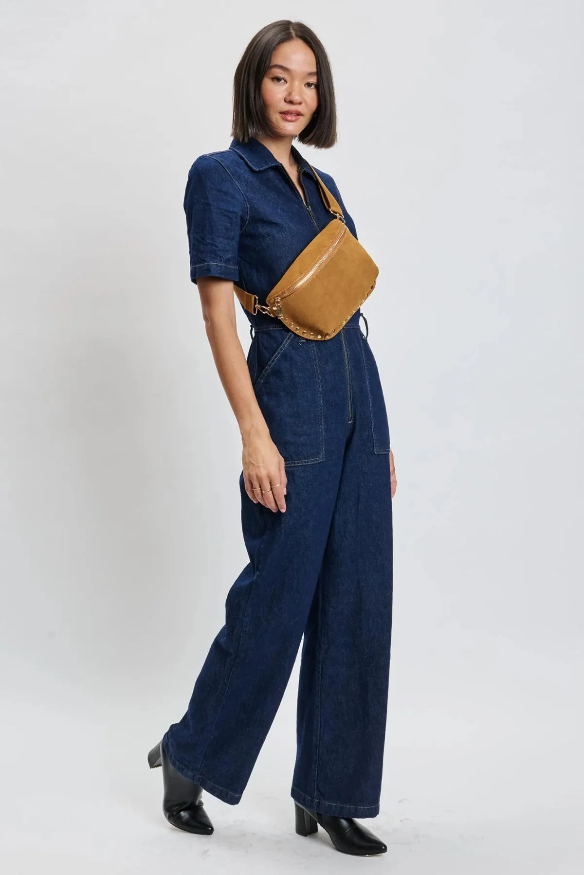 Gizelle Suede Belt Bag sold by French Cuff product image thumbnail 3