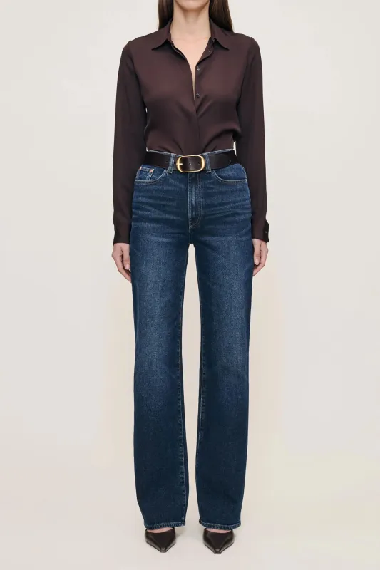 KARMINE REFINED WIDE LEG: HIGH RISE 33' sold by French Cuff