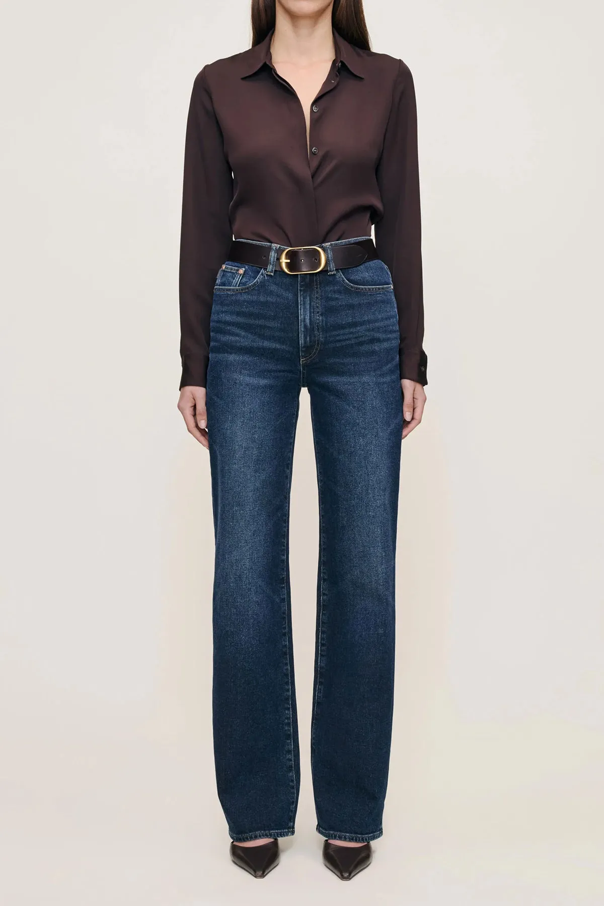 KARMINE REFINED WIDE LEG: HIGH RISE 33' sold by French Cuff