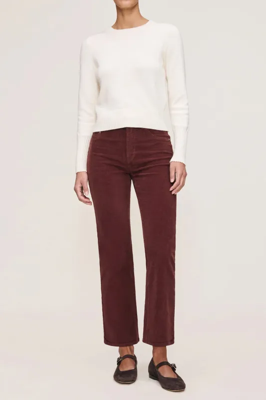 PATTI STRAIGHT: HIGH RISE ANKLE sold by French Cuff