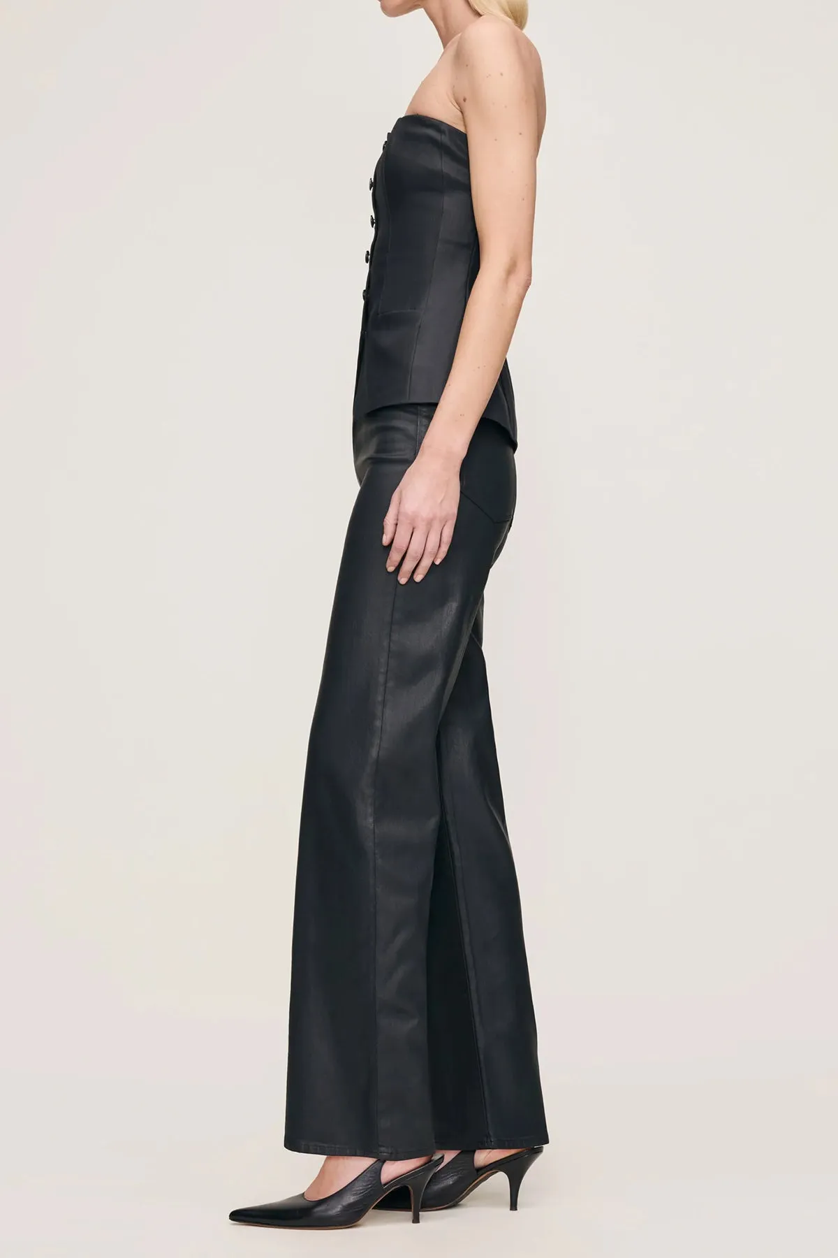KARMINE REFINED WIDE LEG: HIGH RISE 31' sold by French Cuff product image thumbnail 3