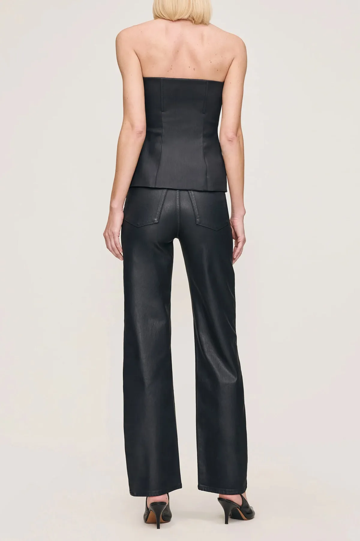 KARMINE REFINED WIDE LEG: HIGH RISE 31' sold by French Cuff product image thumbnail 4