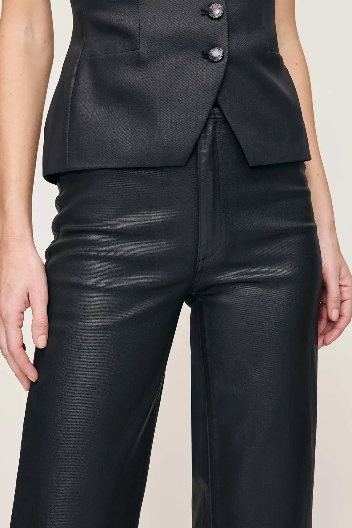 KARMINE REFINED WIDE LEG: HIGH RISE 31' sold by French Cuff product image thumbnail 5