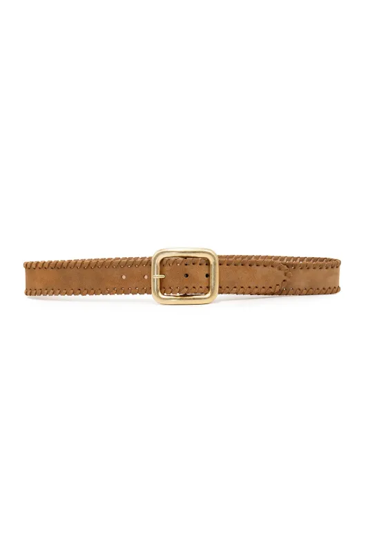 Tan Gold Belt sold by French Cuff