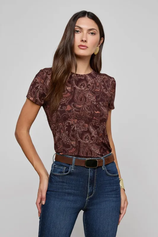 Ressi Short Sleeve Crew Neck Tee sold by French Cuff