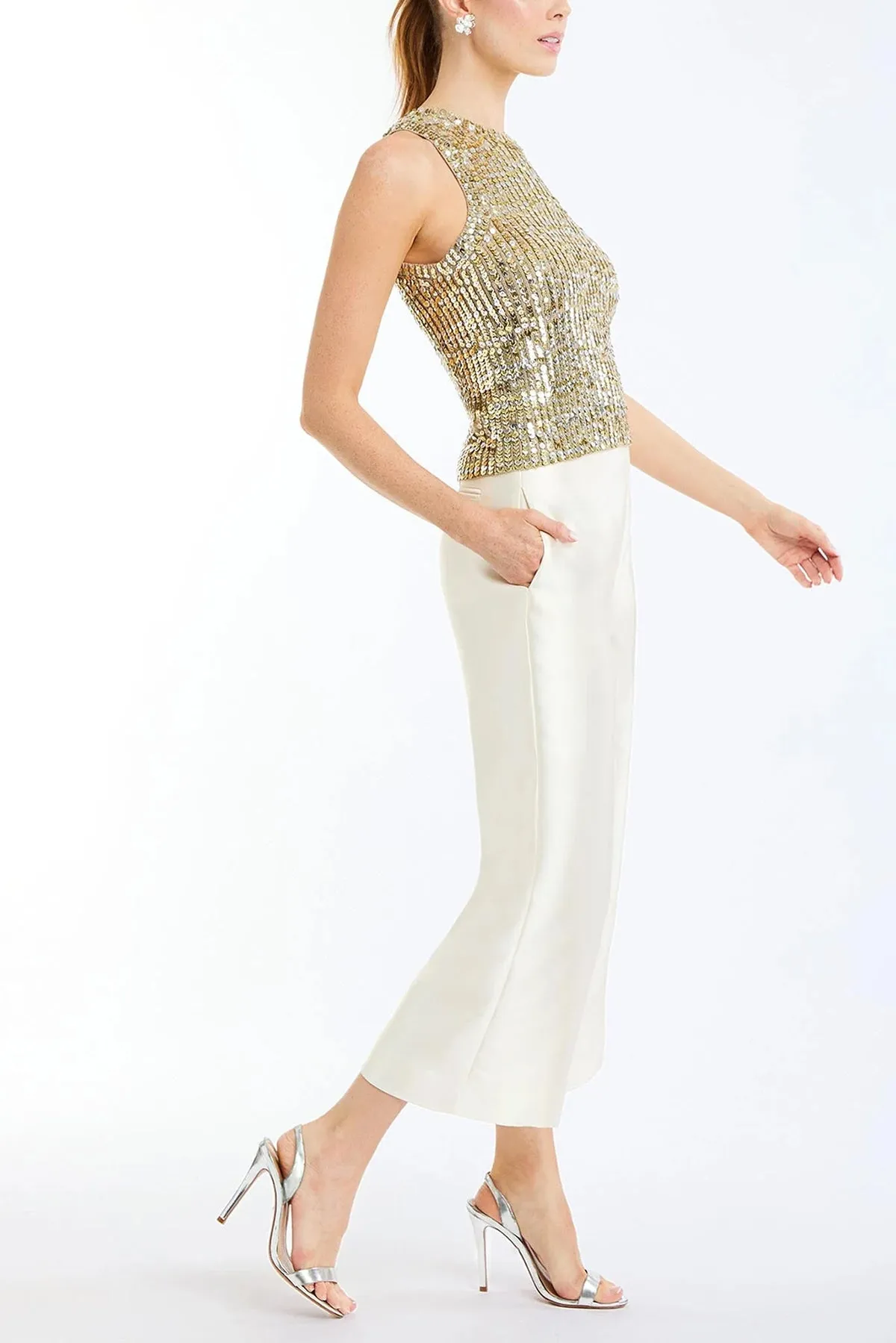 Blake Cropped Pants sold by French Cuff product image thumbnail 3