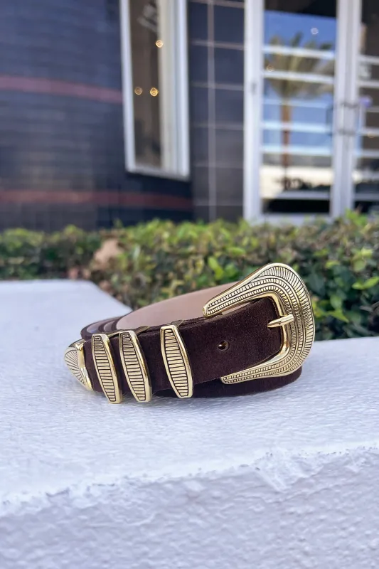 Gold Three Loop Belt sold by French Cuff