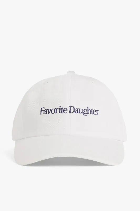 Classic Logo Baseball Hat - White sold by French Cuff