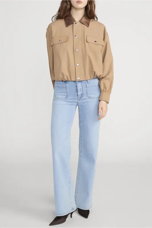 Le Slim Palazzo Modernist Pocket made by Frame Denim