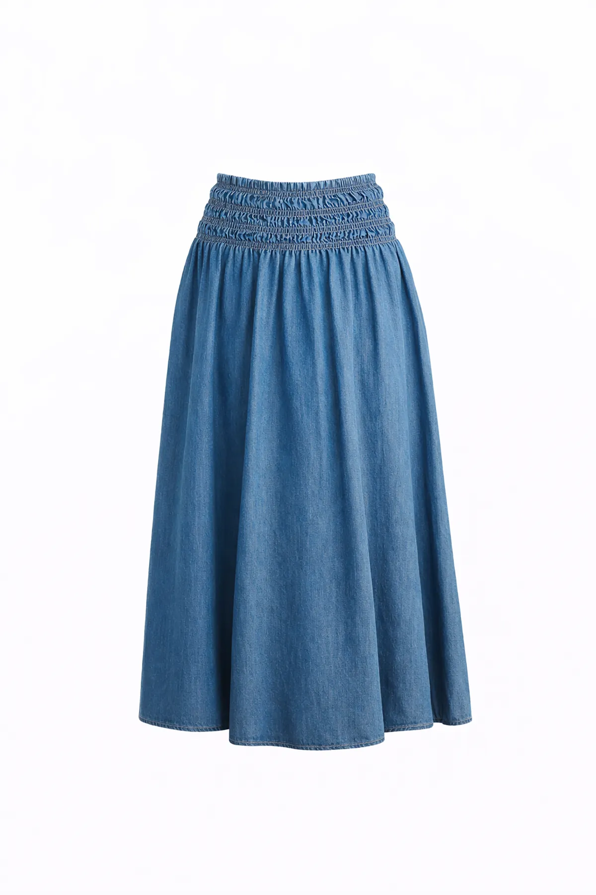 Smocked Waistband Skirt sold by French Cuff