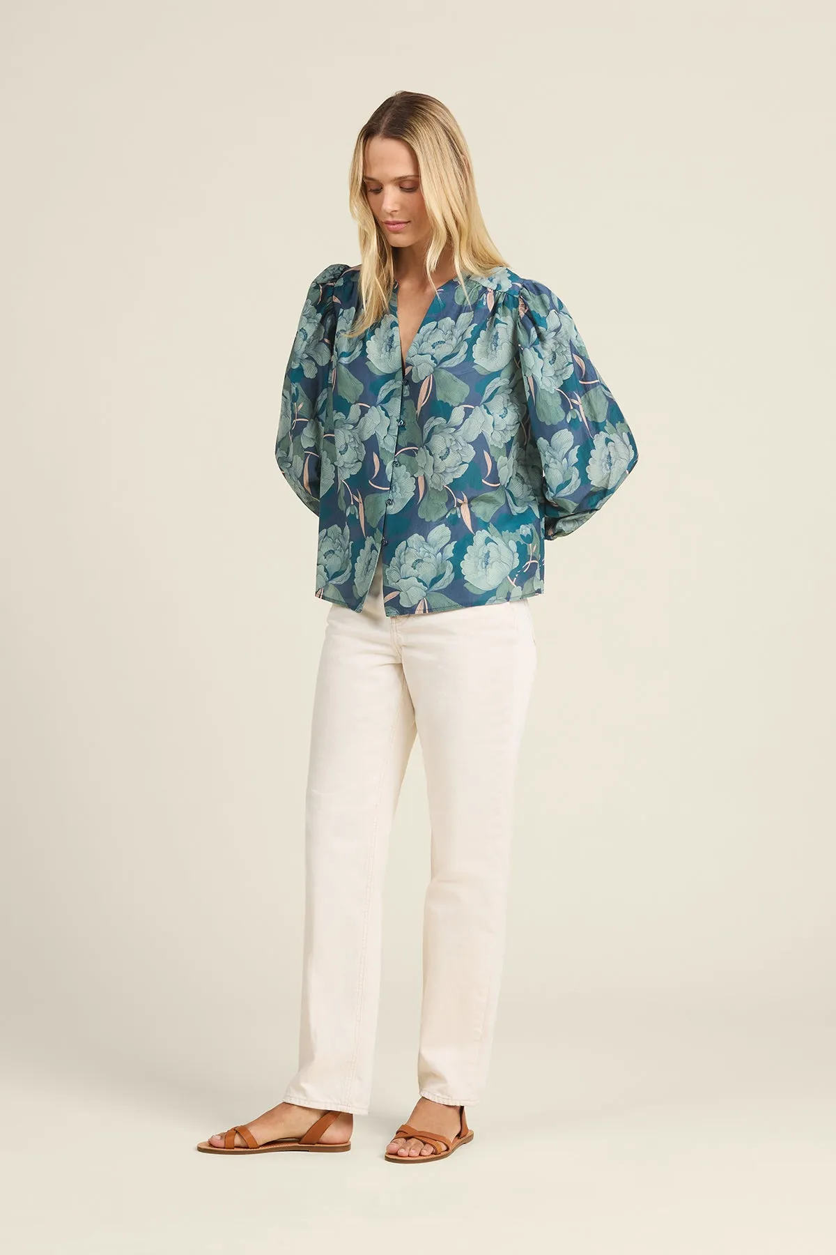 Maisey Blouse Hushed Meadow sold by French Cuff product image thumbnail 3