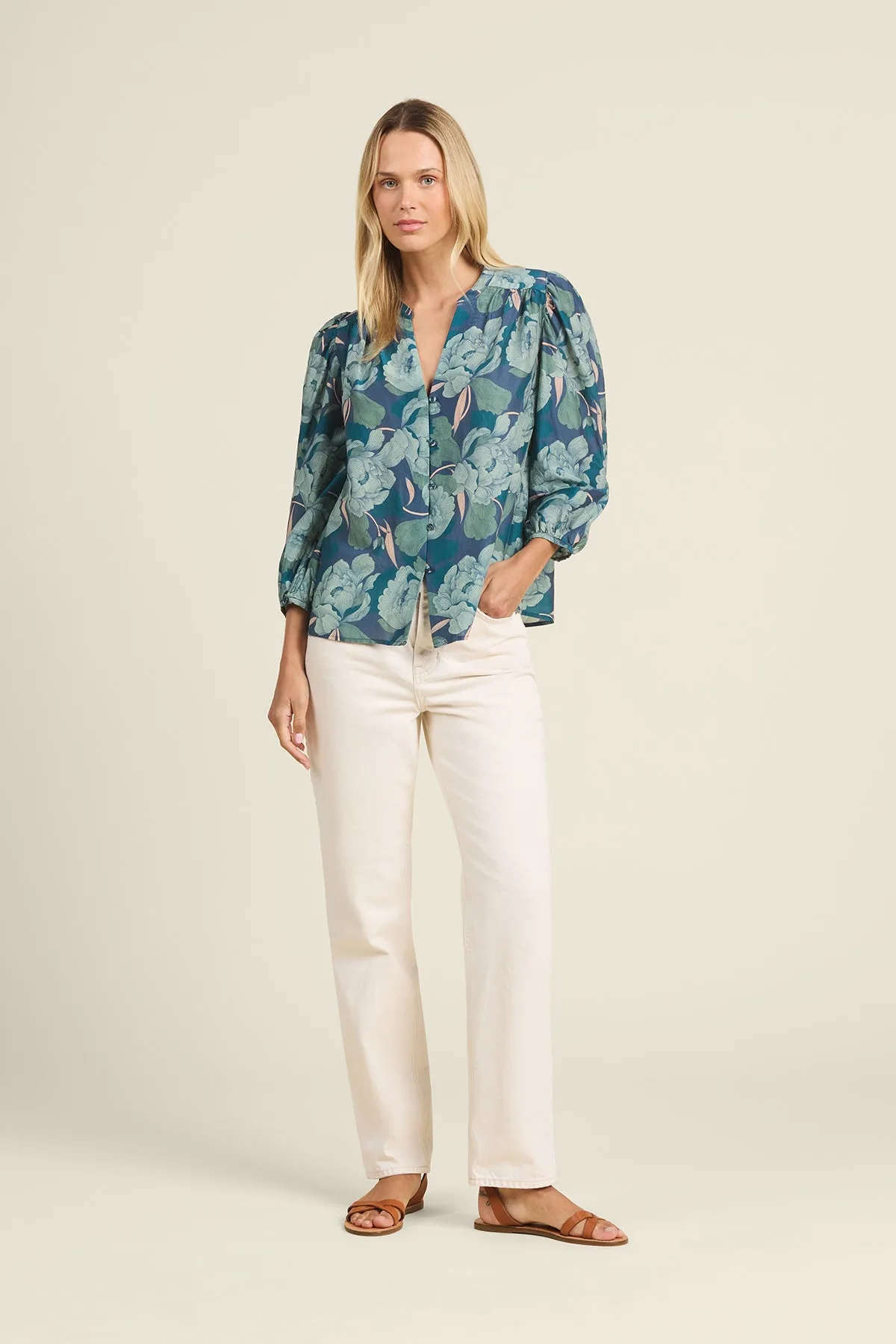 Maisey Blouse Hushed Meadow sold by French Cuff product image thumbnail 2