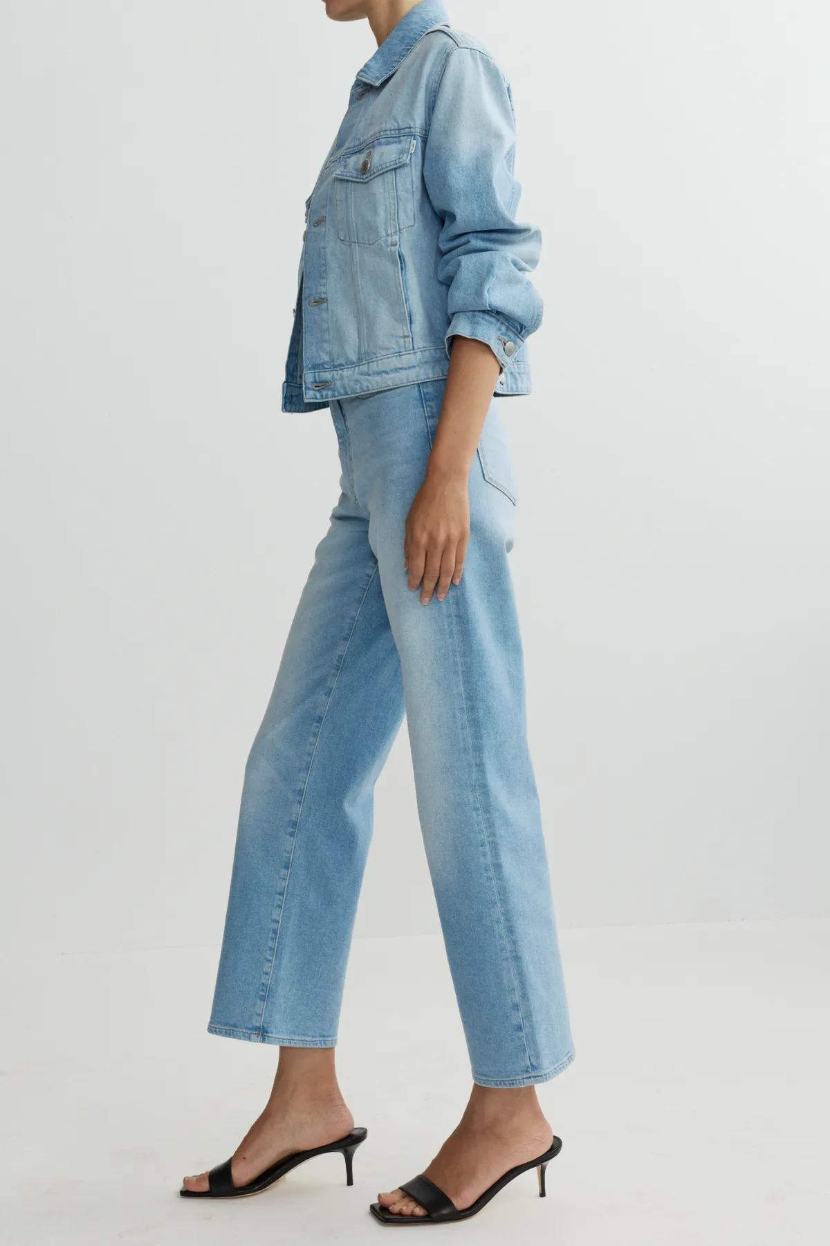 Jodie denim jacket sold by French Cuff product image thumbnail 2