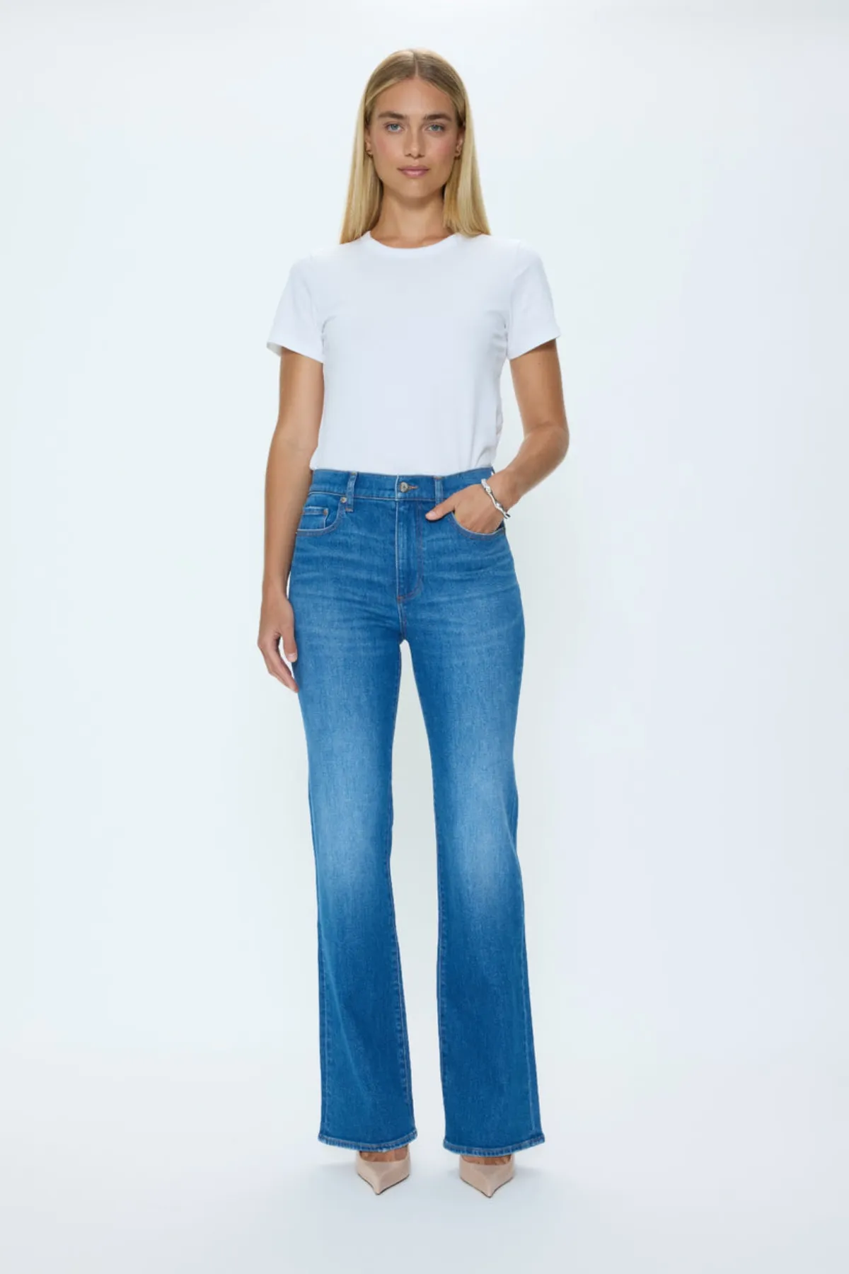 EVIE HIGH RISE SLIM BOOT sold by French Cuff product image thumbnail 2