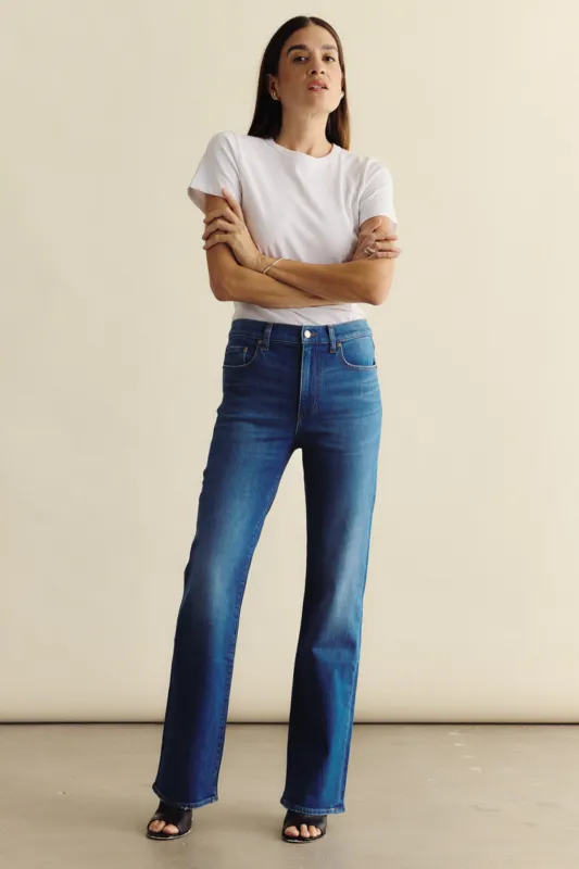 EVIE HIGH RISE SLIM BOOT made by Pistola