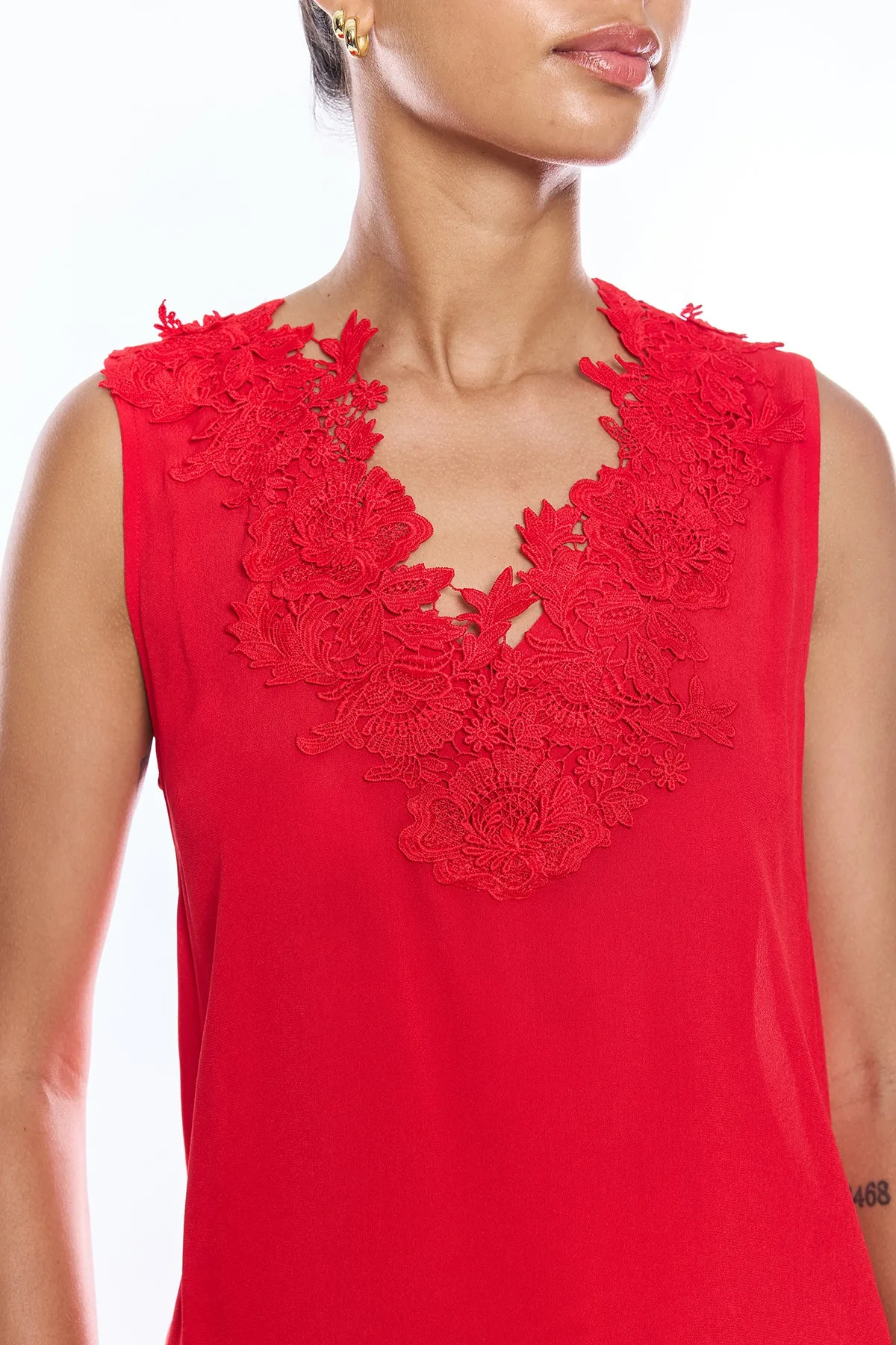 Adiha Lace Combo Blouse sold by French Cuff product image thumbnail 3