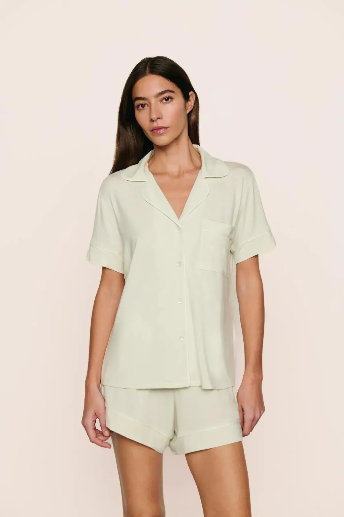 Gisele Tencel Modal Relaxed Short PJ Set sold by French Cuff