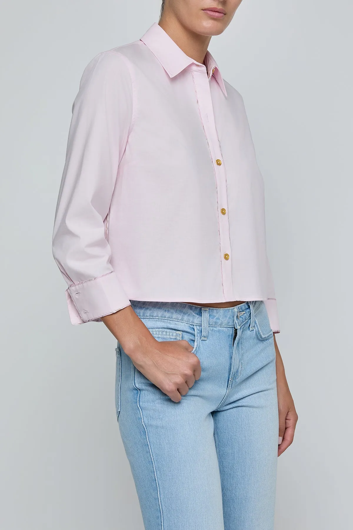Fawn Piping Scarf Blouse sold by French Cuff product image thumbnail 2