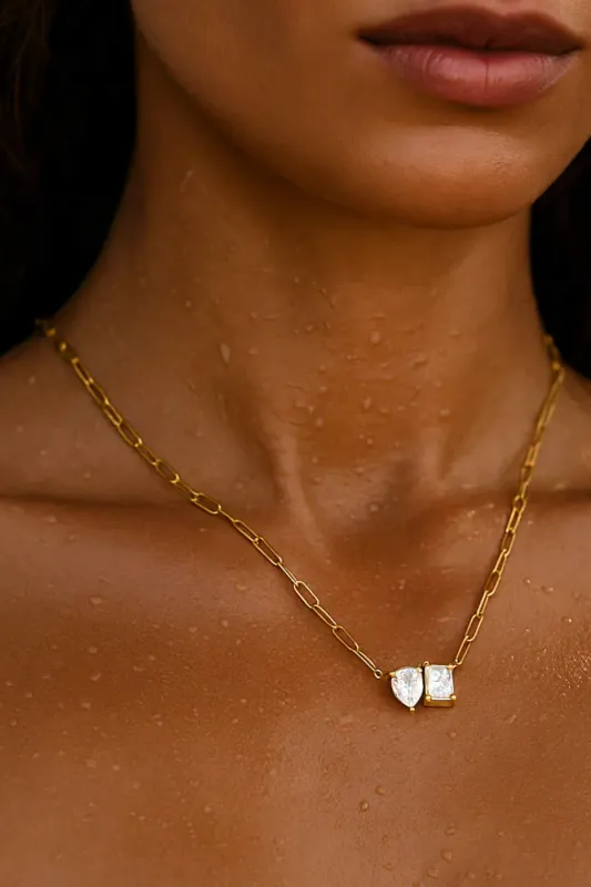 Cecilia Toi Et Moi Necklace made by French Cuff