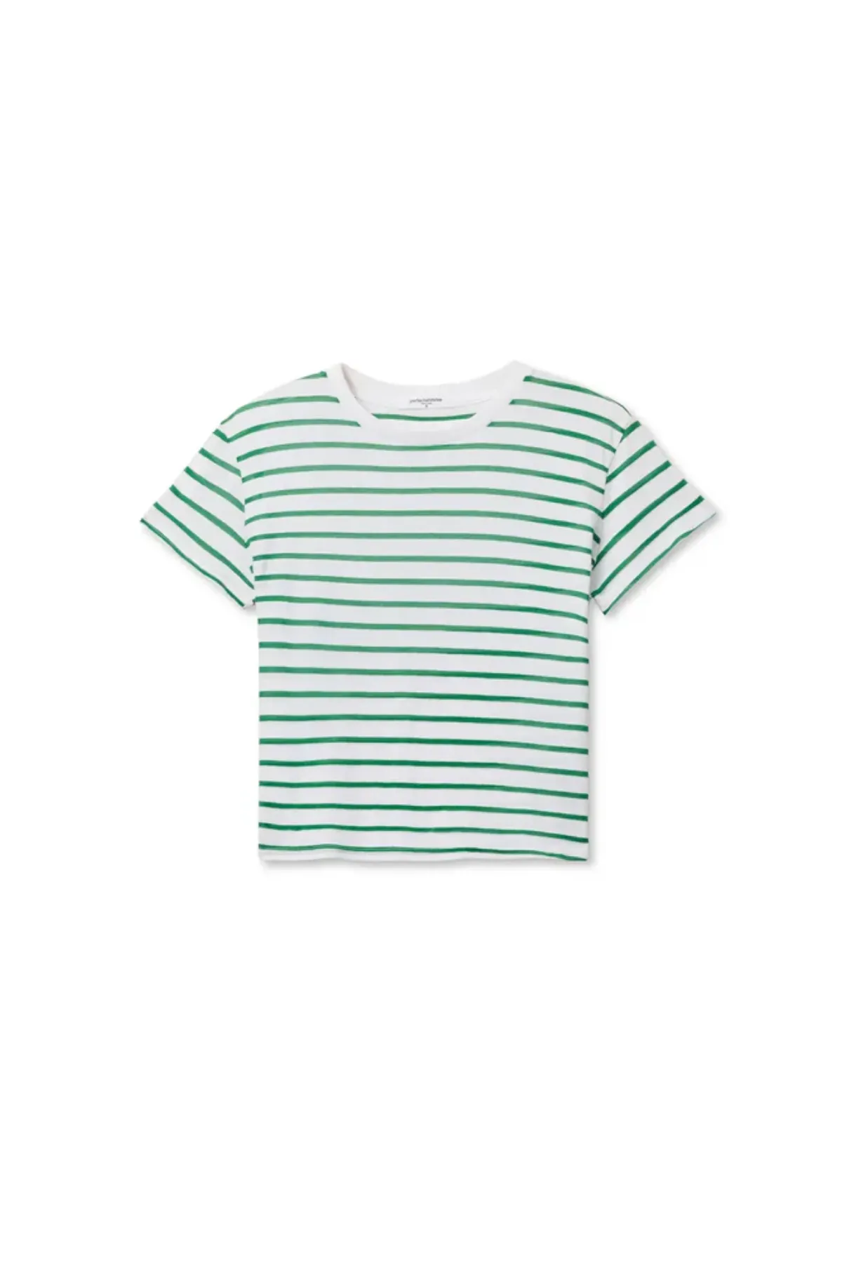 Everett Jersey Stripe Boxy Crewneck Tee sold by French Cuff product image thumbnail 5