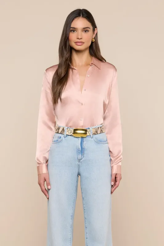 Tyler Long Sleeve Blouse made by L'AGENCE