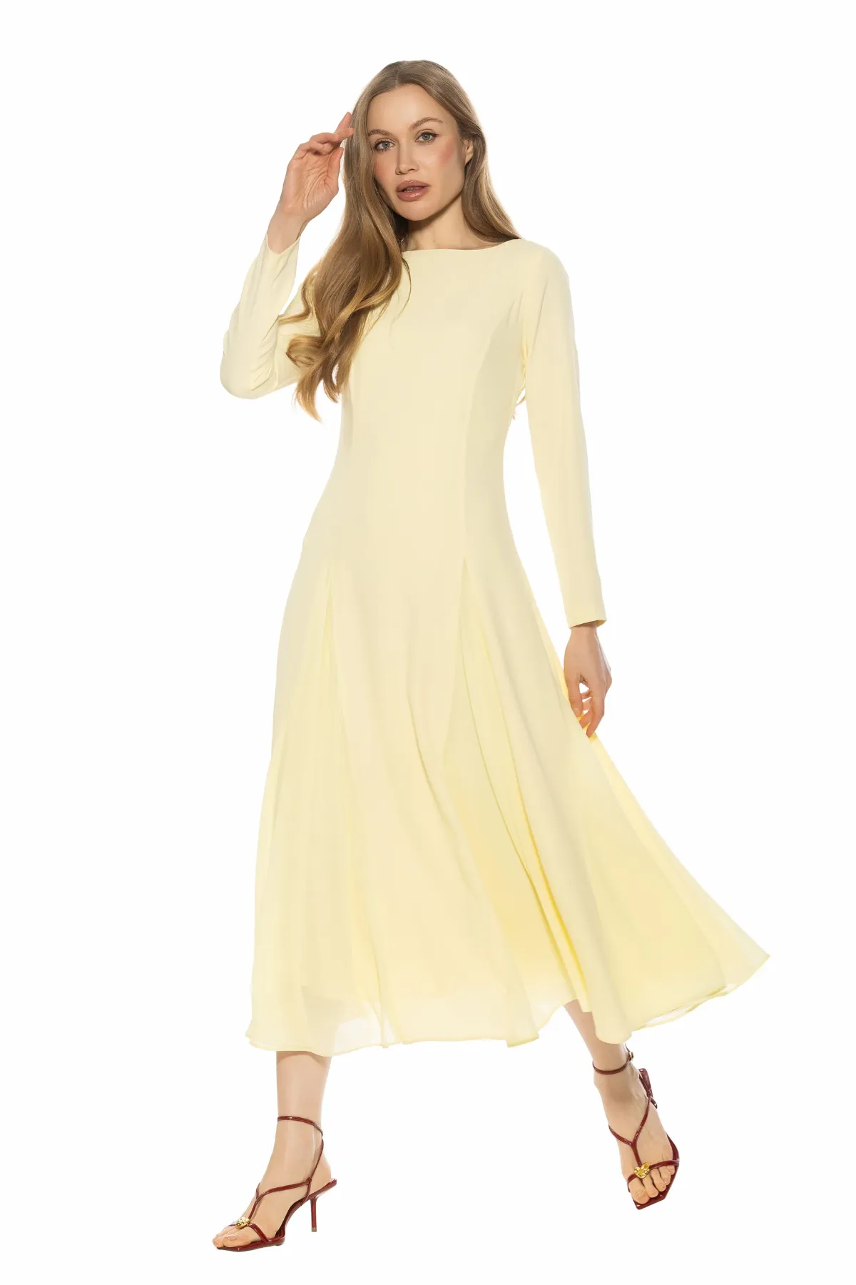 Crewneck Midi Dress sold by French Cuff product image thumbnail 2