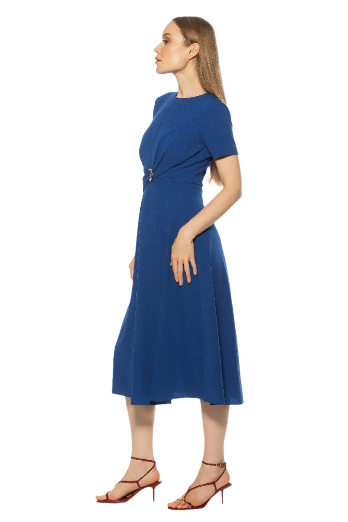 Crewneck Fit and Flare Dress sold by French Cuff product image thumbnail 2