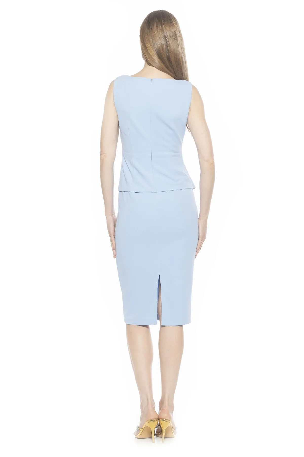 Boatneck Sheath Dress sold by French Cuff product image thumbnail 3