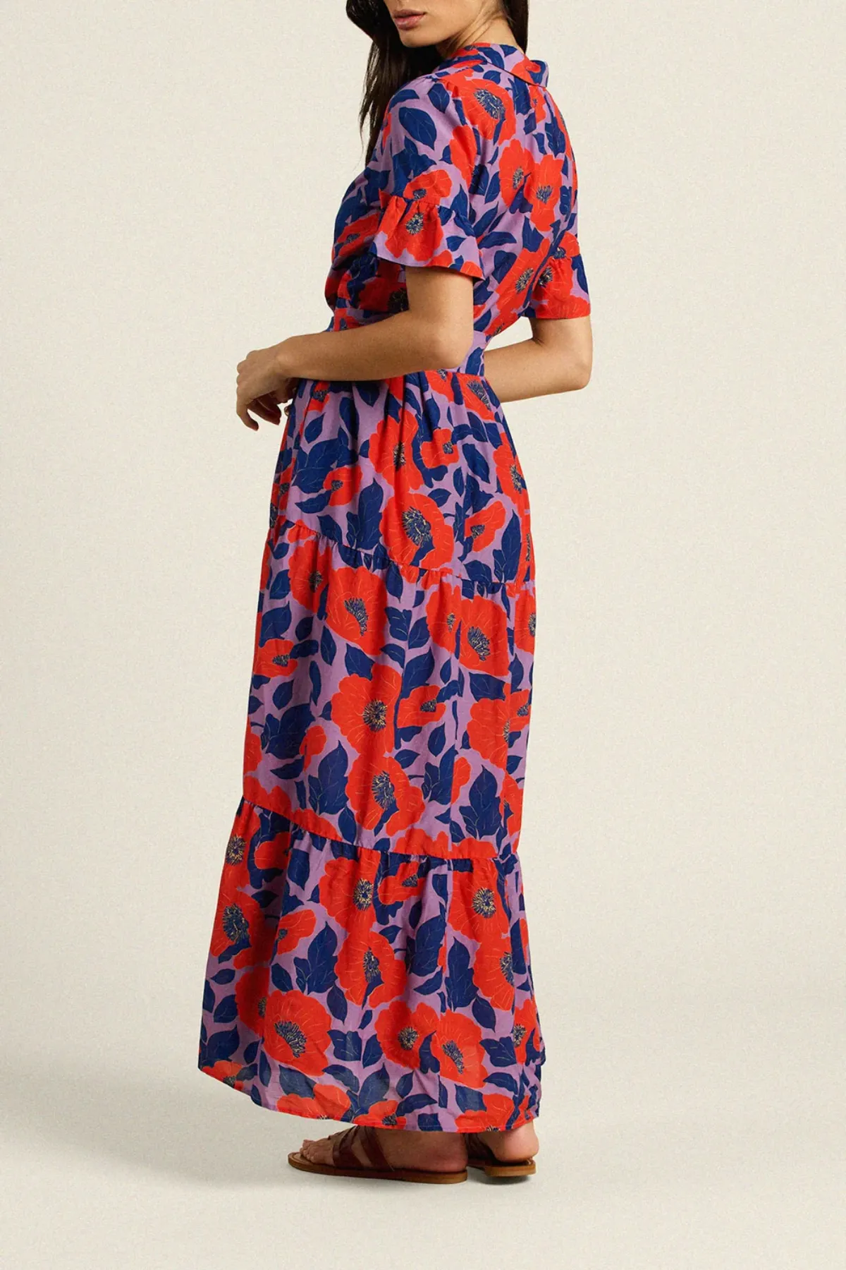 Martine Dress Poinciana Floral sold by French Cuff product image thumbnail 3